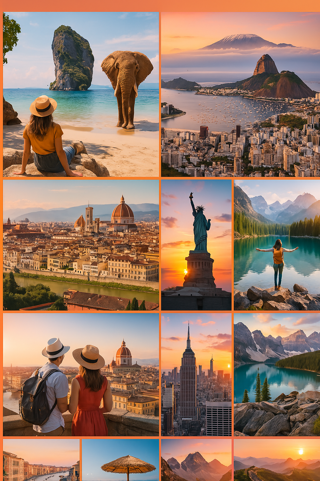 Beautiful travel destination